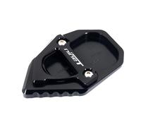 BBIGTIFWX Support Béquille Moto pour RNINET R NINET Rnine TR Nine T 2017-2023 Béquille De Moto Pied Béquille Latérale Extension Plaque De Support Agrandir Le Support(Black)