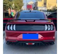 BBioss Aileron de Coffre arrière en Fibre de Carbone/ABS Noir Brillant pour Ford Mustang Coupé 2015 2016 2017 2018 2019 (Non Peint)