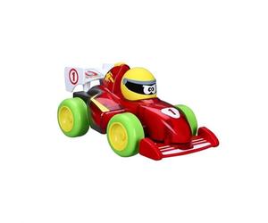 BBJunior Push & Glow Formula Fun 16-89021 Formule 1 Véhicule avec lumière et Son Rouge à partir de 12 Mois