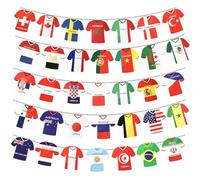 BBLIKE Coupe Du Monde 2026, Bannière Deco Coupe du Monde 2026 pour pour Les Fans de Football, Partie de Match, Salon, Bar, Décoration de Cour, Jardin (Tirer le drapeau)