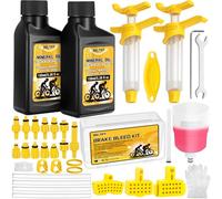 BBLTIFF 36 Pcs Kit Purge Frein VTT, Kit Frein Hydraulique VTT pour Shimano, MAGURA, TEKTRO, TRP, Kit de Purge de Frein Hydraulique Velo avec 300 ML Liquide de Frein pour Vélo de Route et de Montagne