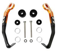 BBMZSM Moto Handlebar Grip Brake Clutch Levers Guard Protector Compatible with CBR 600 400 900 650 150 125 300 500 929 954 1000 250 R/RR/F/XX .D30