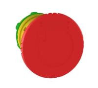 BBMZSM Tête d'arrêt d'urgence ZB5AS844, Harmony XB5, arrêt, plastique, champignon rouge 40 mm, 22, gâchette et verrouillage, tourner for libérer .D124