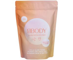 BBODY TRIPEPTID Collagène + Vitamine C - au goût d'orange, boîte de 1 mois Poudre 300 g