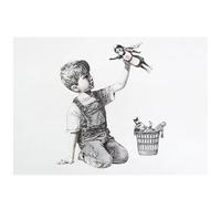 BBOVOBB Game Changer Infirmière Hommage et Un Garçon Affiche et Images Noir et Blanc Mur Art Toile Peinture Bureau Chambre décoration 30x50 cm (12x20in) Pas de Cadre