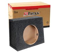 Bbox Single Sealed 12 inch Subwoofer Enclosure - Car Subwoofer Boxes & Enclosures - Made in USA Premium Subwoofer Box Improves Audio Quality, Sound & Bass - Nickel Finish Subwoofer Terminals - Black