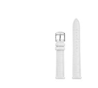 BBPLWEEA YingYou Bracelet de Montre en Cuir de Vache for Femme, Compatible avec Tissot DW, 12 mm, 14 mm, 15 mm, 16 mm, 17 mm, 18 mm, 20 mm, Blanc, métal doré Rose(8801matte-silver B,18mm)