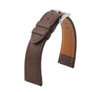 BBPLWEEA YingYou Bracelet De Montre En Cuir Véritable Fait Main, 18 Mm, 19 Mm, 20 Mm, 22 Mm, Style Vintage, Première Couche De Cuir De Vache, For Homme(Dark bn bn line 1,22mm)