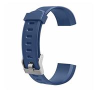 BBPLWEEA YingYou Bracelet de Montre Respirant réglable coloré de Bracelet en Silicone de Mode for ID115 Plus Bracelet de Remplacement de Bracelet de Sport Intelligent(Blue)