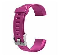 BBPLWEEA YingYou Bracelet de Montre Respirant réglable coloré de Bracelet en Silicone de Mode for ID115 Plus Bracelet de Remplacement de Bracelet de Sport Intelligent(Purple)