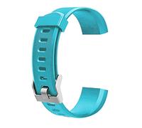 BBPLWEEA YingYou Bracelet de Montre Respirant réglable coloré de Bracelet en Silicone de Mode for ID115 Plus Bracelet de Remplacement de Bracelet de Sport Intelligent(Green)