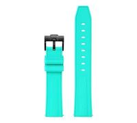 BBPLWEEA YingYou Bracelet En Caoutchouc, Boucle En Acier Inoxydable, Libération Rapide, Bracelet De Sport FKM Étanche Amélioré, 20 Mm/22 Mm(Waterduck black,22mm)