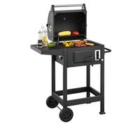 BBQ Barbecue au charbon de bois Missouri Noir