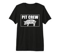 BBQ Barbeque The Best PitMaster Companion. The Pit Crew T-Shirt Haut de Gamme
