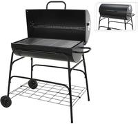 BBQ Collection Barbecue à charbon sur roulettes 39 x 100 x 100 cm