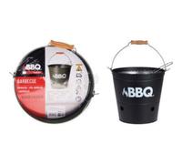 BBQ Collection Barbecue Seau Diamètre 26 cm Noir Mat