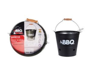 BBQ Collection Barbecue Seau Diamètre 26 cm Noir Mat