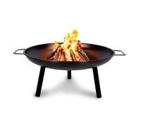 BBQ Collection Brasero Exterieur Ø60 cm - Incinerateur de Jardin sur Pied - Facil a Transporter avec Poignées - Decoration Jardin et Terrasse Exterieur - Acier au Carbone