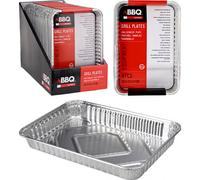 BBQ Collection Lot de 4 Plats pour Barbecue 32 x 23 cm