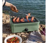 BBQ COMPACT - Barbecue Portatif Au Charbon De Bois À Faible Émission De Fumée Sauge