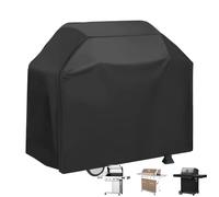 BBQ COUVERTURE - Bouclier à l'épreuve des intempéries, résistant à la déchirure | 57/67 pouces Bouclier anti-UV imperméable, étui à grill extérieur pour le vent et la neige, couverture résistante à la