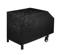 BBQ Cover, Heavy Duty Waterproof Shield for Outdoor Cooking, Patios Grilling with Dustproof Protection, 600D Oxford Cloth for Garden Deck Family Home Entertaining Events Use, 44.88x23.23x24.8 inches