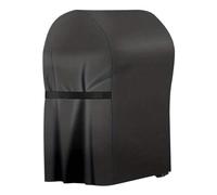 BBQ Cover, Outdoor Grill Protector, Weatherproof Waterproof Heavy Duty, Black Color, Heat Resistant Shield for Snow, Rain, Patios, Balconies, Year Round Harsh Weather Protection