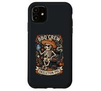 BBQ Crew Squelette Cochon Grilling Beer Sombrero Lunettes de Soleil 1 Coque pour iPhone 11