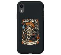 BBQ Crew Squelette Cochon Grilling Beer Sombrero Lunettes de Soleil 1 Coque pour iPhone XR