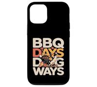 BBQ Days Dog Ways Barbecue Amusant pour Les Amoureux des Chiens Coque pour iPhone 12/12 Pro