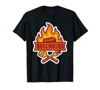 BBQ Flame King, Funny Cookout Champion Fire Humor T-Shirt