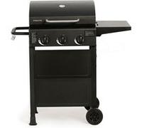CREATE Barbecue à gaz BBQ GAS BURNER 9kW 3 brûleurs table rabattable 0 G