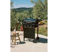 CREATE Barbecue à gaz BBQ GAS BURNER 9kW 3 brûleurs table rabattable 0 G