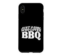 BBQ Girl Grilling Lover Design Coque pour iPhone XS Max
