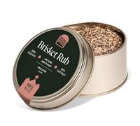 BBQ KING - Brisket Rub, paquet de 70 g, Dry Rub BBQ idéal pour le bœuf, idéal pour les barbecues texans, set d'épices 100% Made in Italy, mélange technique pour cuisson longue