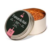 BBQ KING - Fumarola Rub, paquet de 70 g, assaisonnement fumé pour viande, œufs et légumes, 100% Made in Italy, avec poivre Banasura, sel de hêtre et paprika