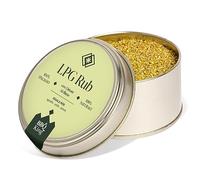 BBQ KING - L.P.G. Rub Paquet de 70 Gr, Lemon Pepper Garlic Dry Rub Bbq Idéal pour Barbecue et Grill, Set Épices Cuisine 100% Made in Italy, Mélange d’Épices à Base de Citron, Poivre et Ail