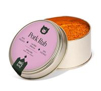 BBQ KING - Pork Rub, paquet de 70 g, assaisonnement sec pour porc, poulet et légumes, 100% Made in Italy, avec miel des Abruzzes, sucre muscovado et paprika