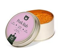 BBQ KING - Pork Rub Paquet de 70 Gr, Dry Rub Bbq pour Porc Idéal pour Barbecue et Grill, Set Épices Cuisine 100% Made in Italy, Mélange d’Épices pour Viande de Porc, Agneau ou Légumes