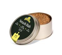 BBQ KING - Smash Rub Conditionnement de 70 g, Dry Rub pour Smash Burgers et Steaks, 100% Made in Italy, avec oignons frits grillés, créé en collaboration avec MrDobelina