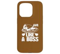 BBQ Like a Boss Un passionné de Barbecue Amusant Coque pour iPhone 15 Pro