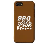 BBQ Love Barbecue Enthusiast Graphique Coque pour iPhone SE (2020) / 7/8