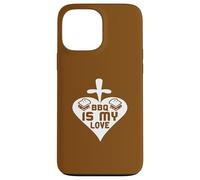 BBQ Love Sandwich Passionné de Barbecue Coque pour iPhone 13 Pro Max