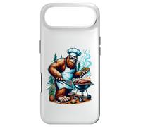 BBQ Master Bigfoot Chef Grill Cooking Barbecue Dad Funny Coque pour iPhone Air