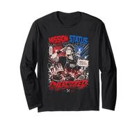 BBQ Mission Trop Cuit Anime Grill T-Shirt Manche Longue