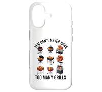 BBQ Pit Master C'est drôle, Vous ne Pouvez jamais Avoir trop de Grils Coque pour iPhone 17