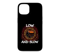 BBQ Pitmaster Low and Slow Offset Smoker Grilling Coque pour iPhone 13