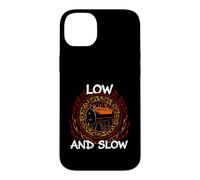 BBQ Pitmaster Low and Slow Offset Smoker Grilling Coque pour iPhone 14 Plus