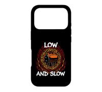 BBQ Pitmaster Low and Slow Offset Smoker Grilling Coque pour iPhone 17 Pro