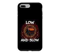 BBQ Pitmaster Low and Slow Offset Smoker Grilling Coque pour iPhone 7 Plus/8 Plus